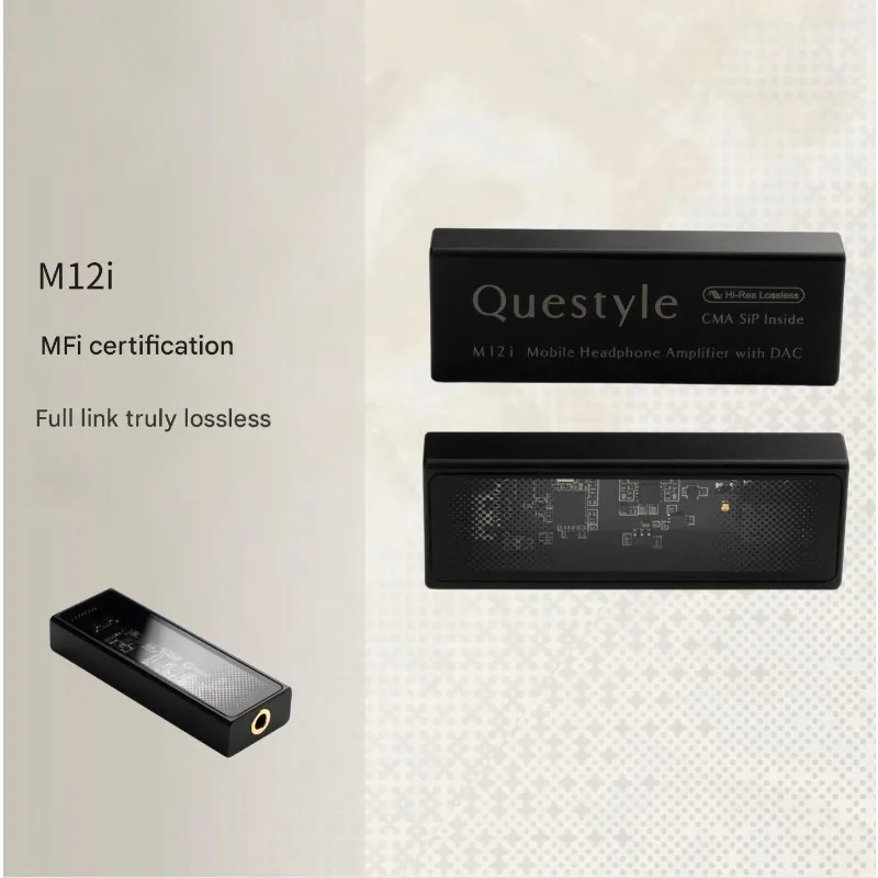 Фото Усилитель для наушников QUESTYLE M15C M12i, Hi-Fi качество звука, поддержка PCM, DSD512a, встроенный ЦАП, для IOS/Android Little Tail №2