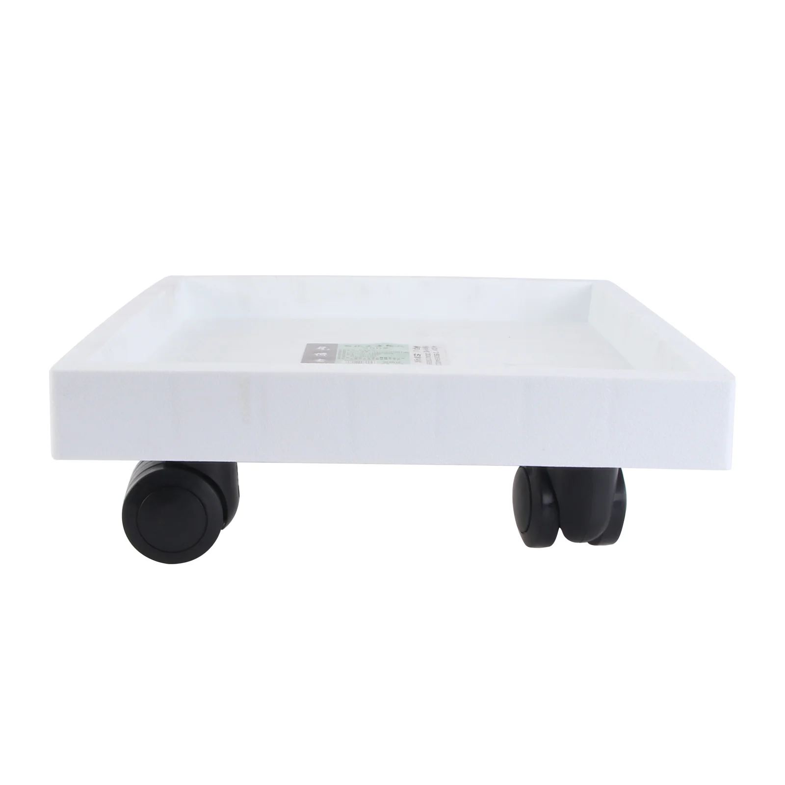 

Movable Flower Pot Tray Pot Roller Square Coaster Holder Roller Tray Iron Stands Plastic Flower Pots Outdoors