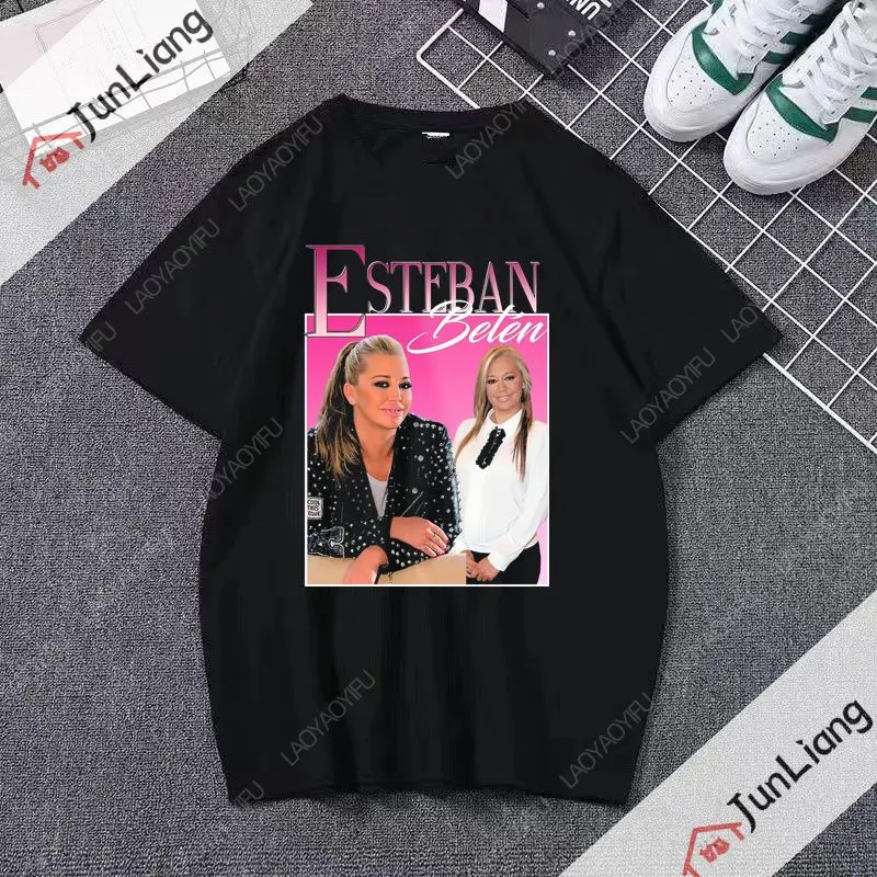 Фото Belen Esteban T-shirt Kawaii Clothing Women's Clothing Aesthetic Clothing Autumn/Winter Top Harajuku Streetwear №1