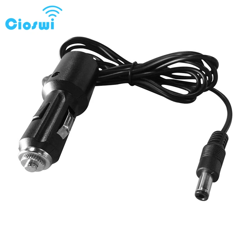 

Cioswi 1.5Meter 2A Car Power Adapter Cable UL Certification DC 12V EMARK Charge Adapter Cord 5.5*2.5mm car charger cable