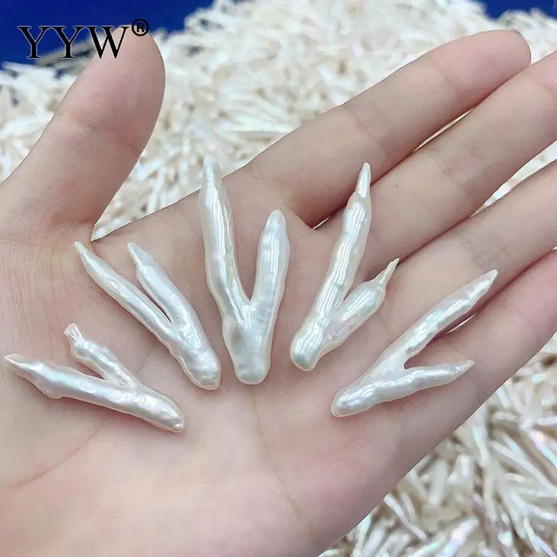 

New Arrival Natural Freshwater Pearl Baroque Special Shaped 30-35mm DIY Handmade Jewelry Accessories Tree Branch Loose Beads