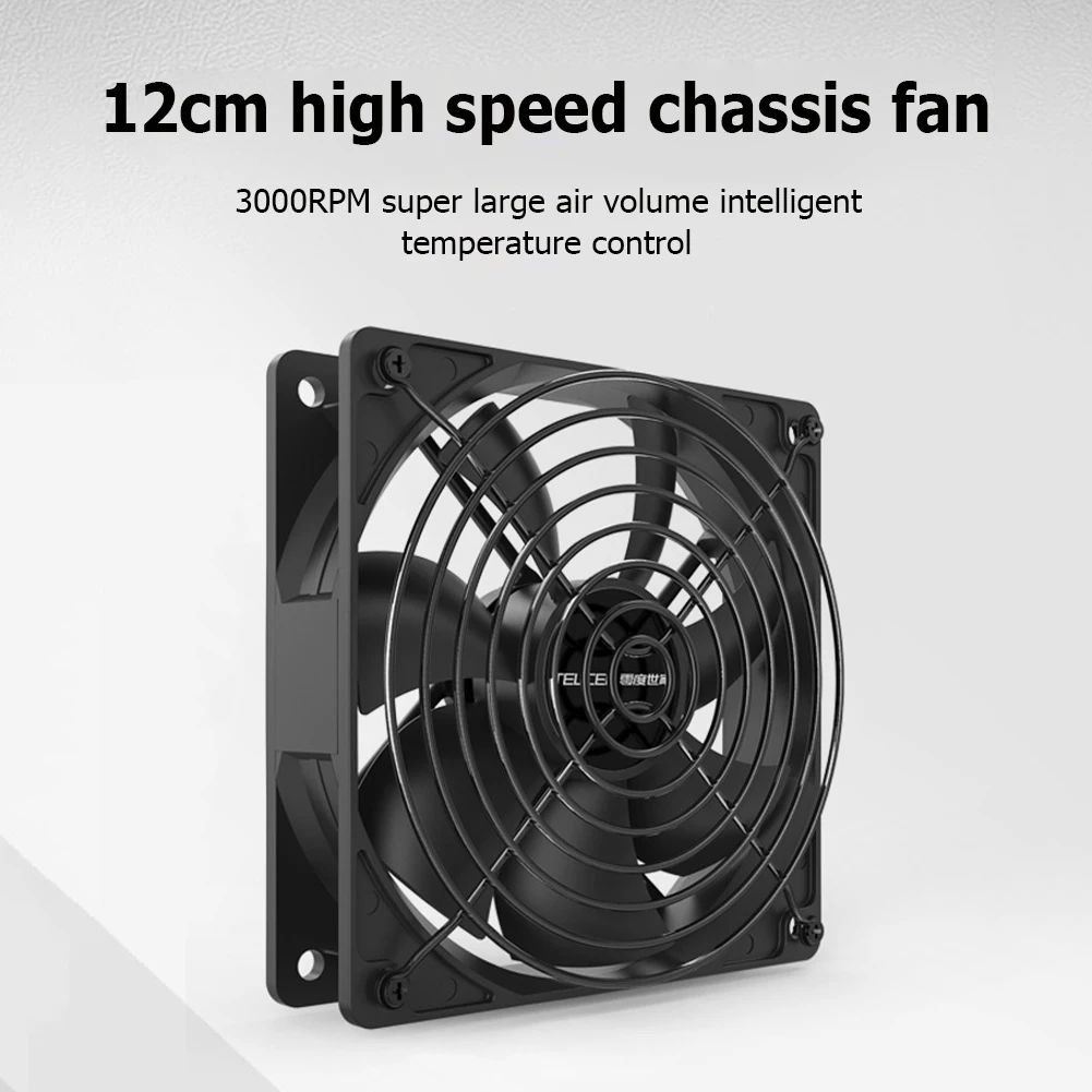 

TEUCR чехол охладитель 3000 об/мин маленький 4Pin контроль температуры/большой 4Pin фиксированная скорость