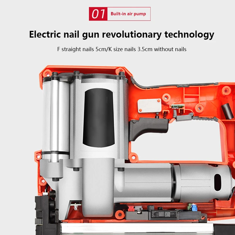 Новый профессиональный электрический пистолет для ногтей беспроводной