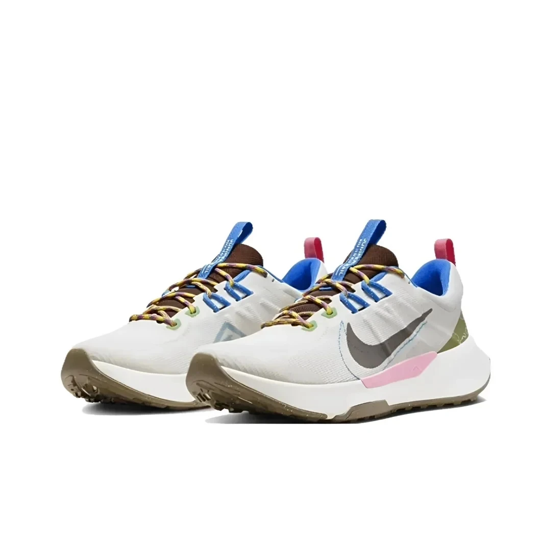 Мужские повседневные кроссовки Nike Original JUNIPER TRAIL 2 легкие дышащие белого и желтого