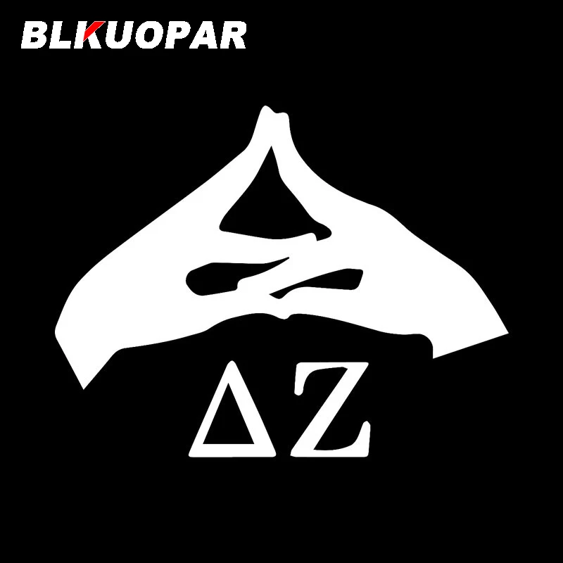 BLKUOPAR Delta Zeta Sorority графические наклейки для автомобиля JDM водонепроницаемые