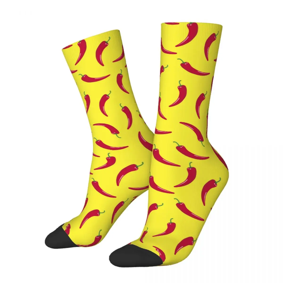 

Hot Chili Peppers Socks Men Women Polyester Funny Happy Socks Hip Hop Spring Summer Autumn Winter Middle Tube Socks Gift