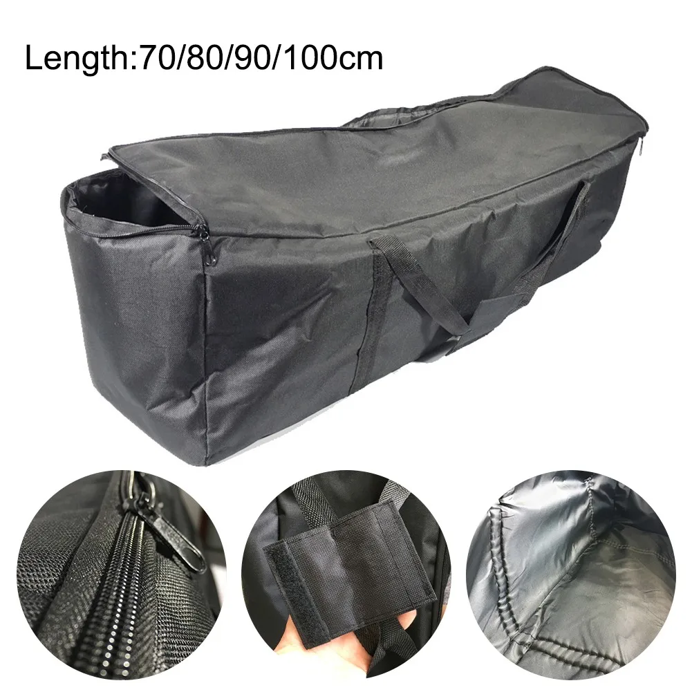 Enlarge Shockproof Large Capacity Fishing Rod Reel Tackle Bag Ultra Light Oxford Cloth Double Top Grab Handles Package Carp Storage Bags