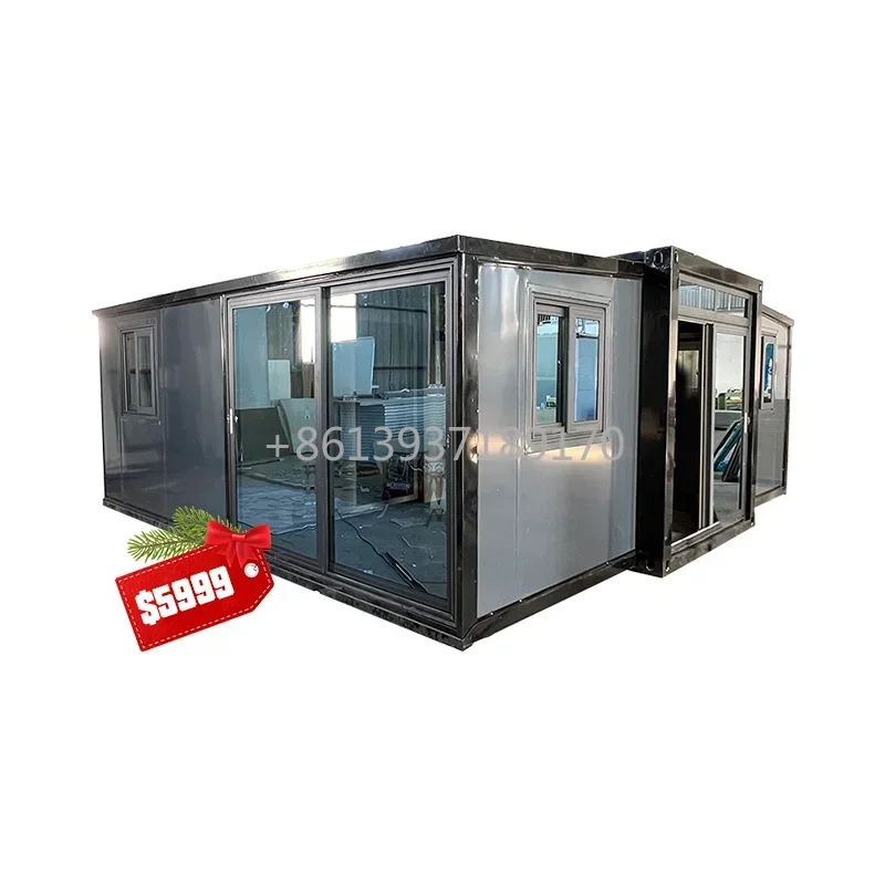 Расширяемый дом для четырех спален мобильный роскошный 20 40 футов сборный