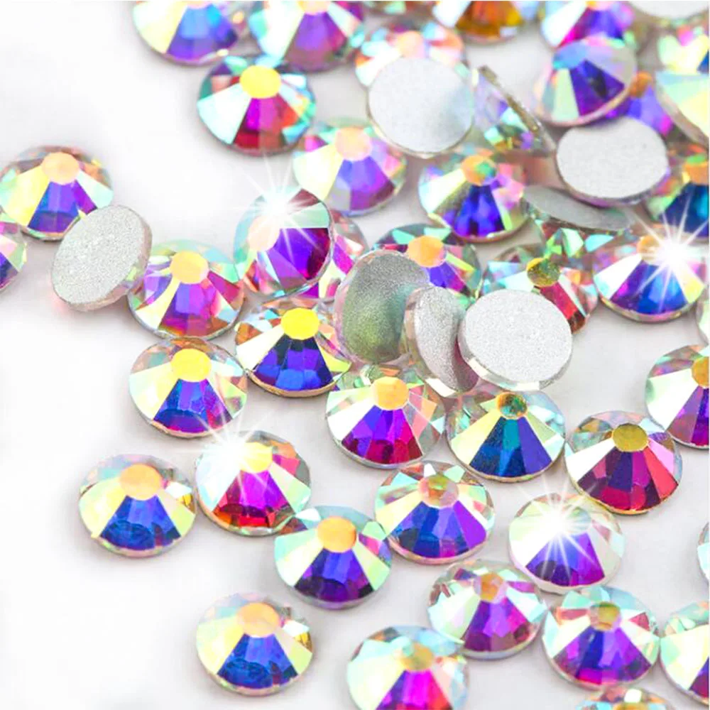 1440 шт. блестящие стразы для украшения ногтей