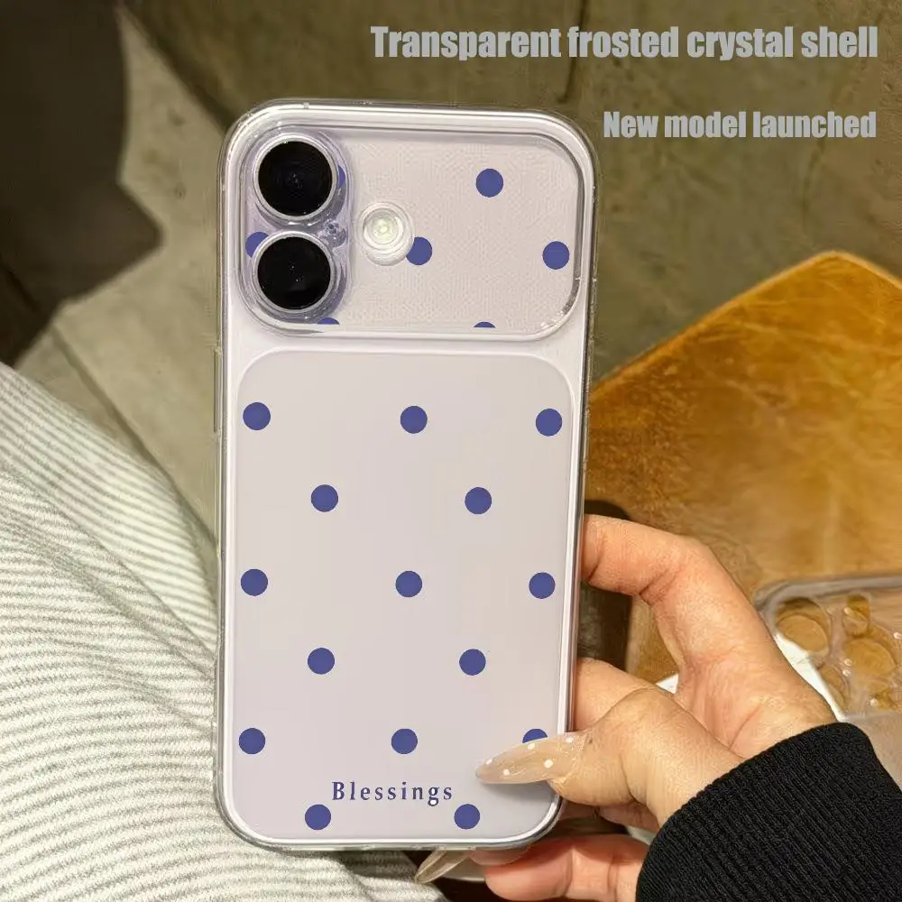 Фото Прозрачный чехол с простым волнообразным узором, подходящий для iPhone 17, 16, 15, 14, 13, 12, 11 Pro/Max/Plus, противоударный и устойчивый к падениям. №2