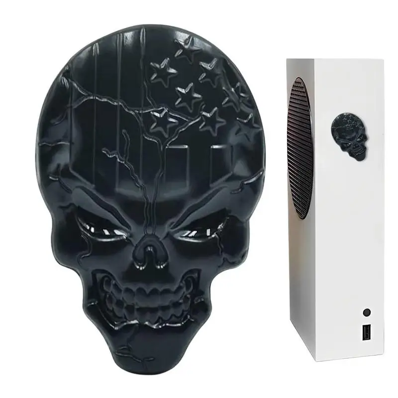 

Skull Sticker Skull Decal Sticker For Console Adhesive Sticker For Xbox Console Waterproof Sticker Cool Skull Decoration