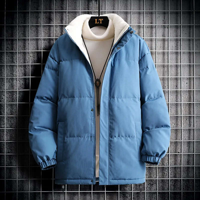 Winter 2022 New loose cotton casual warm coat Multi color wearable fashionable men's down jacket