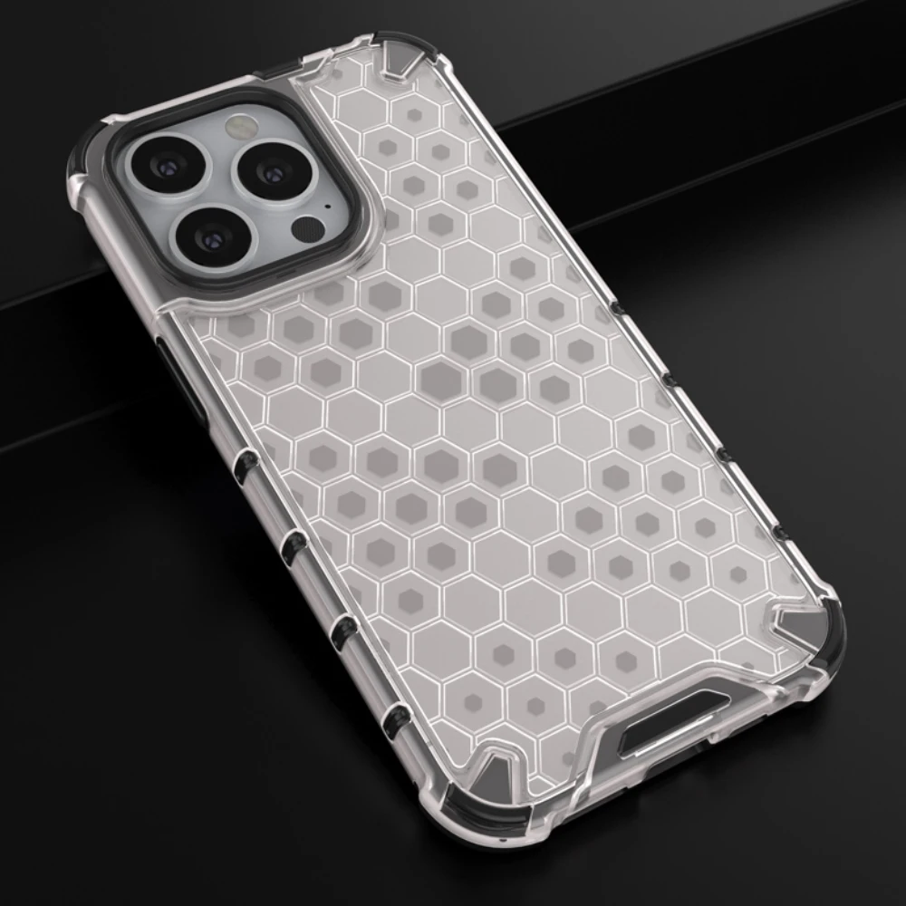 

Airbag Heavy Duty Shockproof Armor Case For iPhone 14 13 12 11 Pro Max Mini 13 Xr X XS 7 8 Plus Honeycomb Transparent Hard Cover