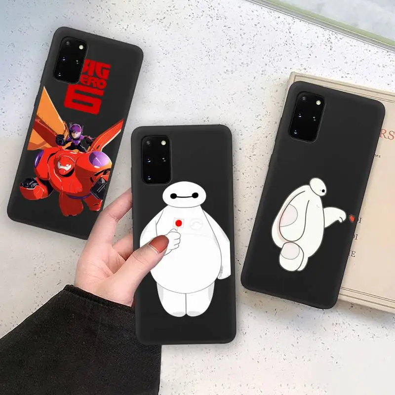 

Baymax Big Hero 6 Phone Case For Samsung Galaxy Note20 ultra 7 8 9 10 Plus lite M21 M31S M30S M51 Soft Cover