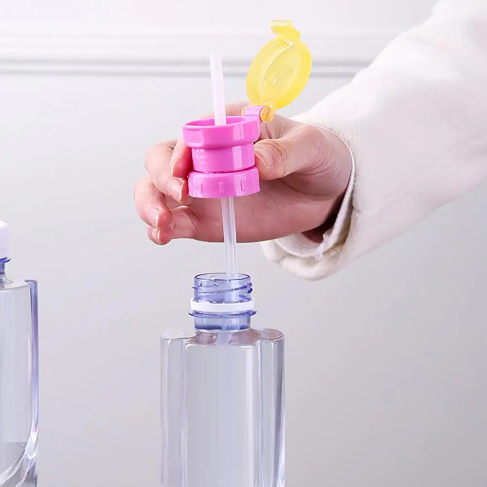 Устройство для питья воды всасывающая сопла многоразовая Крышка минеральной с