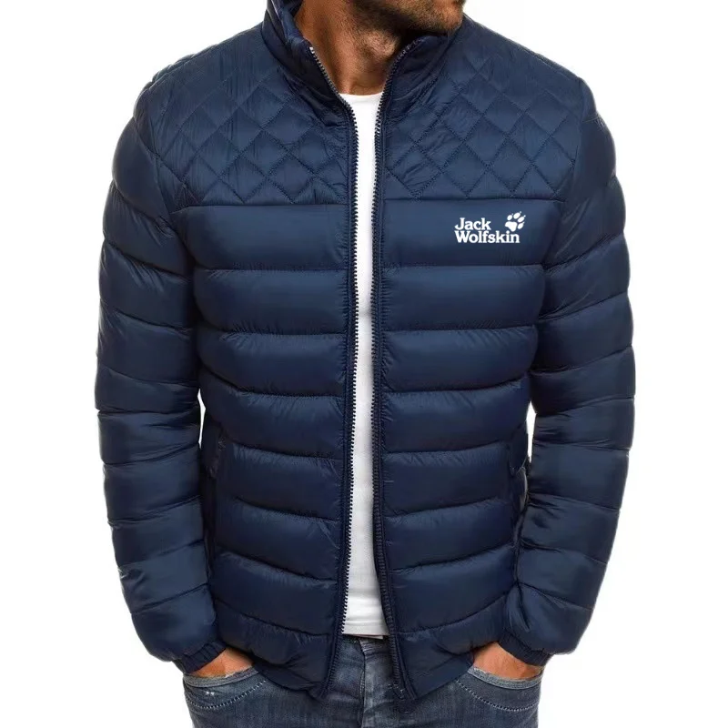Jackwolfskin winter men's jacket, thermal jacket, light parking jacket, bald clothing, men's carpet, street clothing