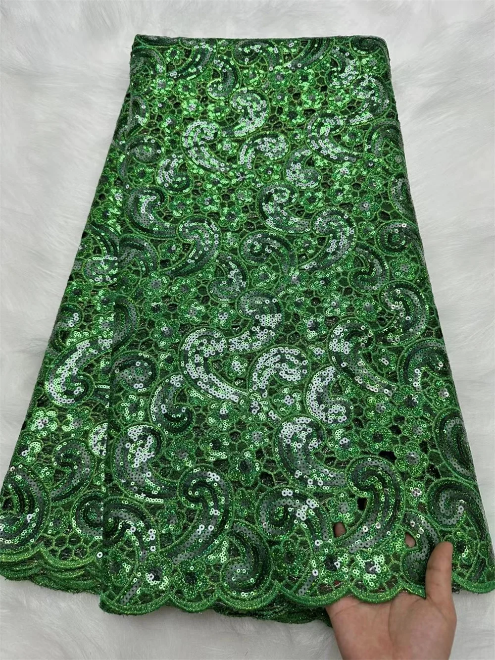 

Ткань из органзы 2023, модная французская кружевная ткань с вышивкой, африканская нигерийская кружевная ткань с блестками для свадебного платья