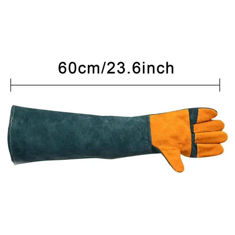 Animal Handling Gloves Extreme Heat And Fire Resistant Gloves Multifunctional Padding Cat Washing Gloves For Dog Cat Scratch images - 6