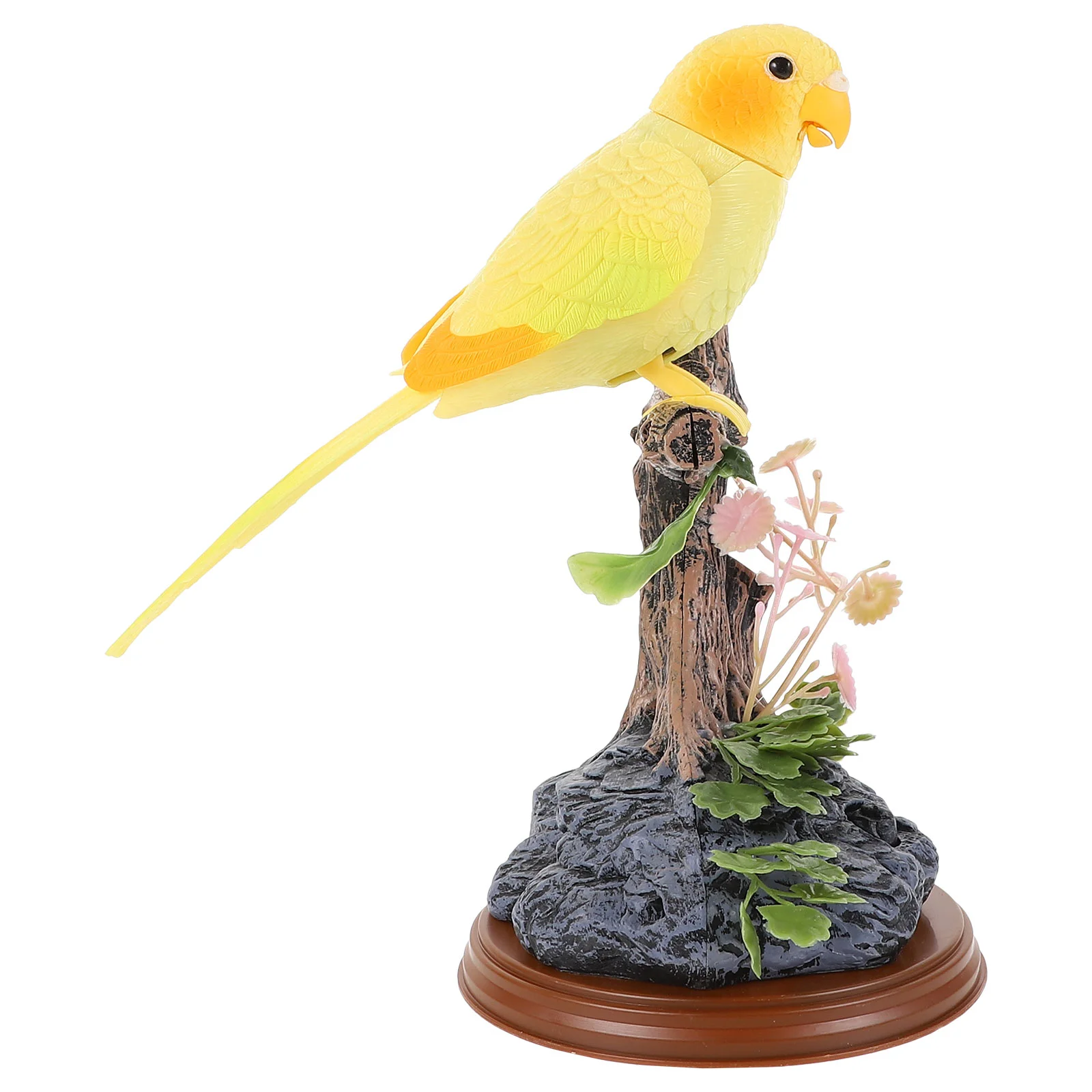 

Parrot Voice Control Toy Decorative Recording Kids Talking Novel Adult Educational Model Abs Adorable Child Bird