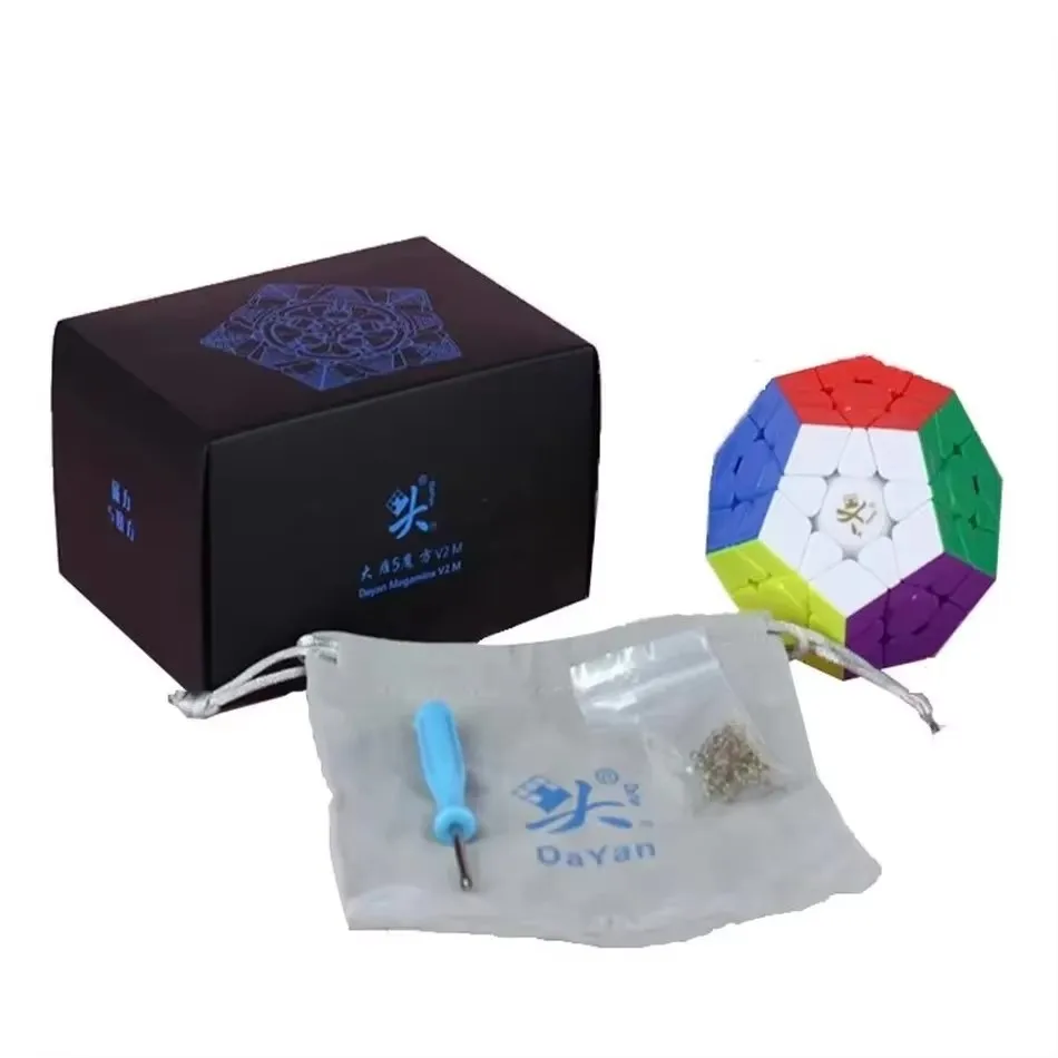 12-сторонний Магнитный куб-головоломка DaYan V2 M 3x3 Dodecahedron Cubo Magico развивающие игрушки