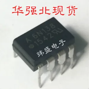 (10 Pieces) A6N135 6N135 A6N136 6N136 A6N137 6N137 A6N138 6N138 A6N139 6N139 DIP-8 New Original Chip