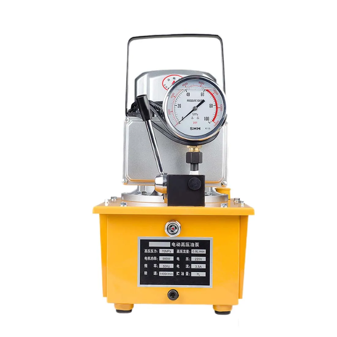 

DYB-63A 220V 380V High Pressure Electric Oil Pump Ultra High Pressure Electric Pump Hydraulic Oil Station