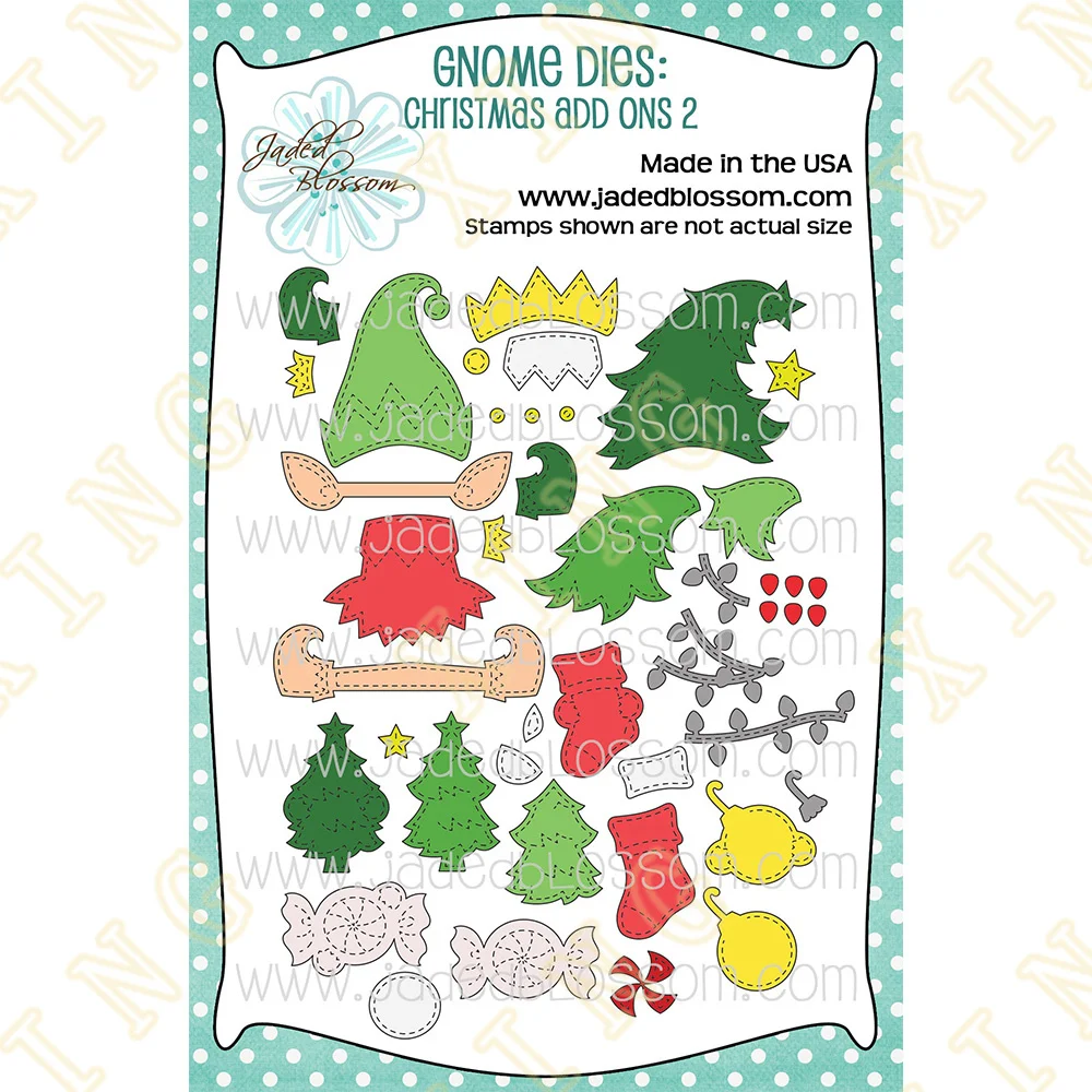 

Christmas Add Ons 2 New Metal Cutting Dies Scrapbook Diary Decoration Stencil Embossing Template Diy Greeting Card Handmade