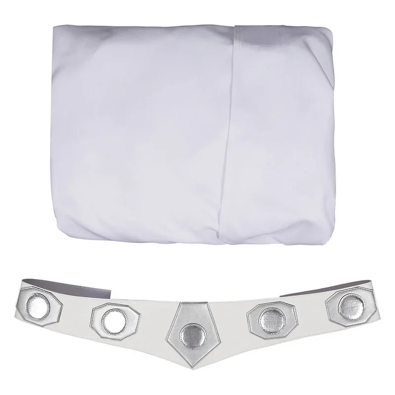 Костюм для косплея Leia платье с поясом и париком наряды девушек женщин костюмы