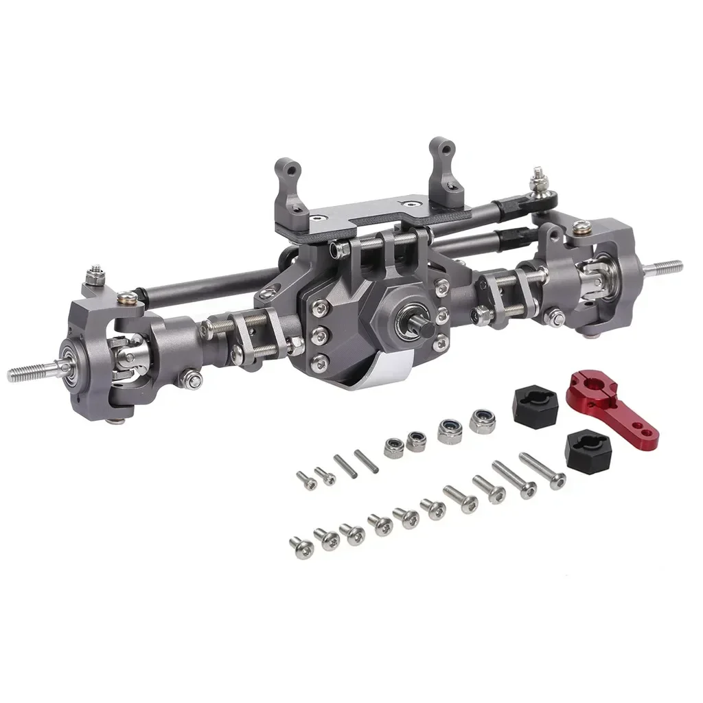 Передняя Задняя ось из сплава мостовая Ось RC Запасные части для осевого