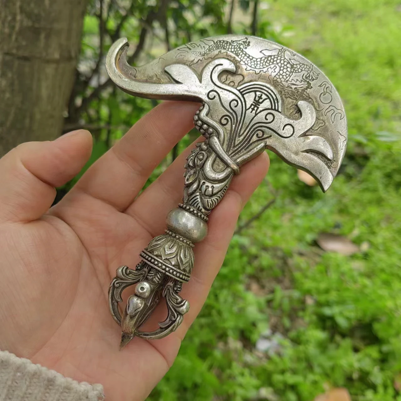 Vajra Экзорцизм FaQi молитва тибетский амулет эзотерический брелок Dorje волшебный