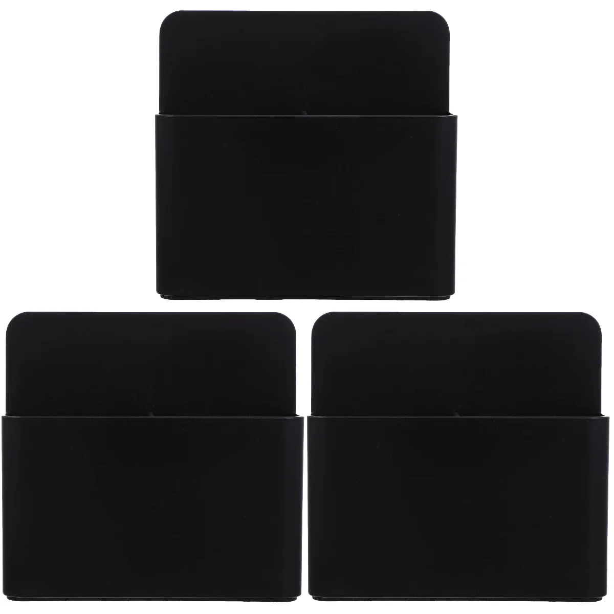 

3 PCS Storage Box Pen Holder Marker Magnetic Whiteboard Pens Pencil Organizer Abs