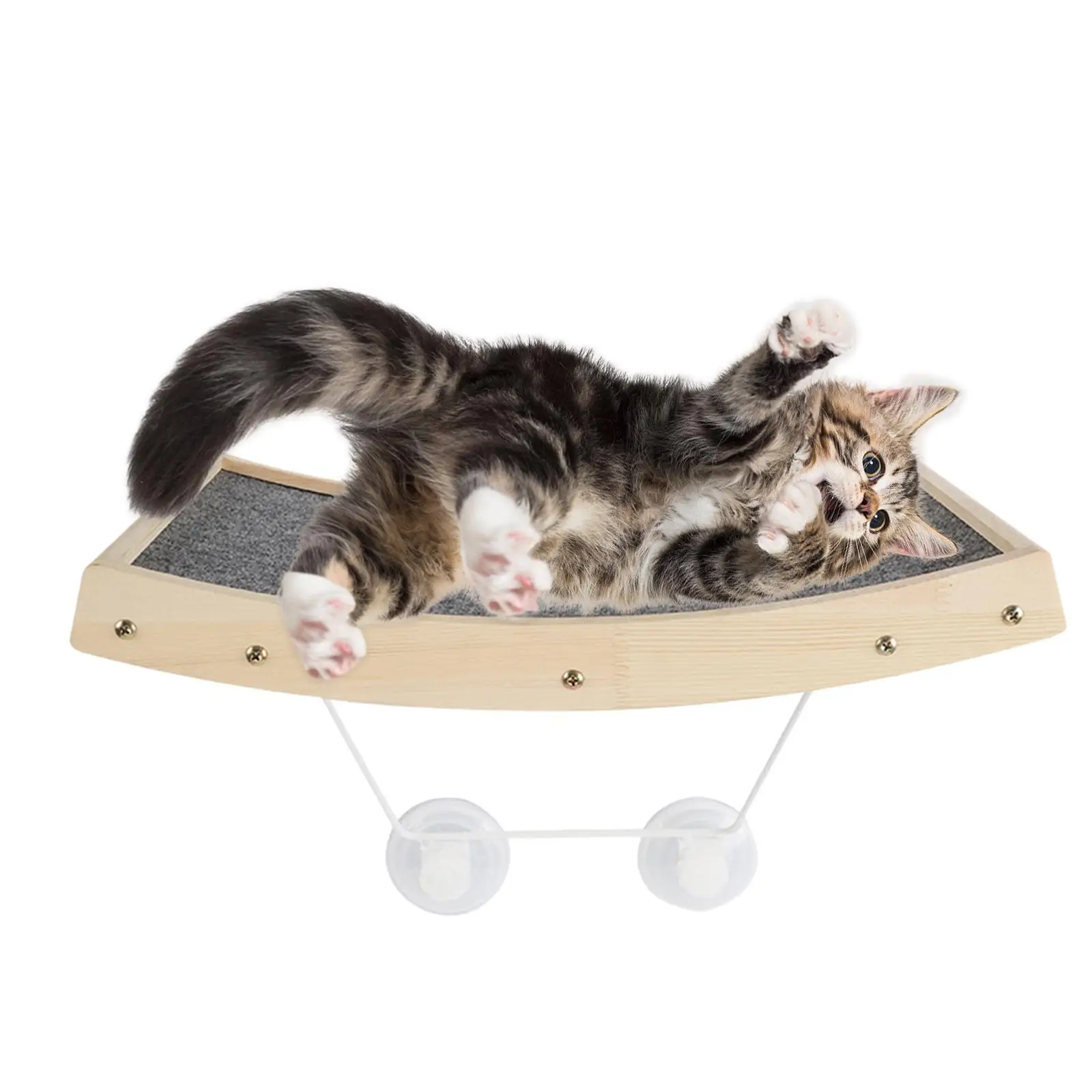 

Hanging Cat Window Perch Bed Seat Toy for Large Cats & Kittens Sunbathing