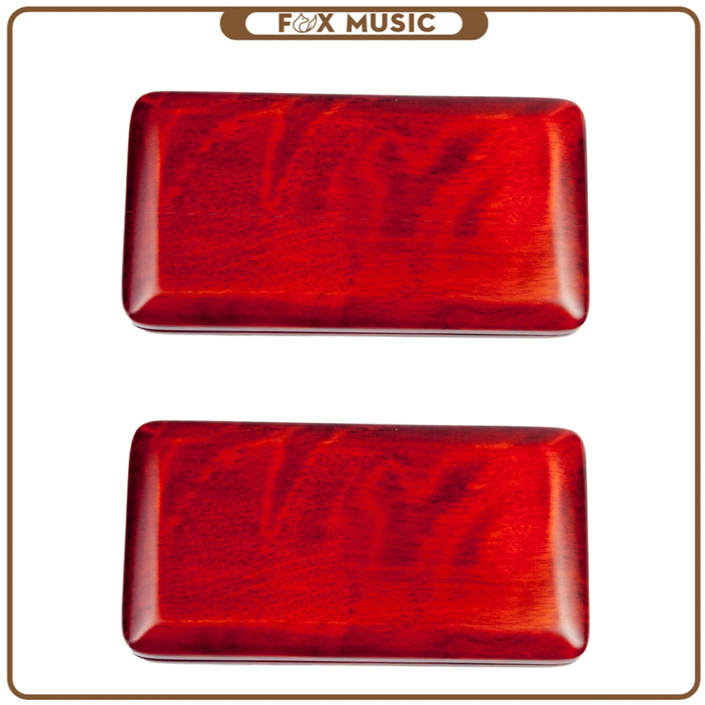 2PCS Solid Wood Oboe Reed Case Wooden Oboe Reed Holder Box Maple Wood Woodwind Accessories