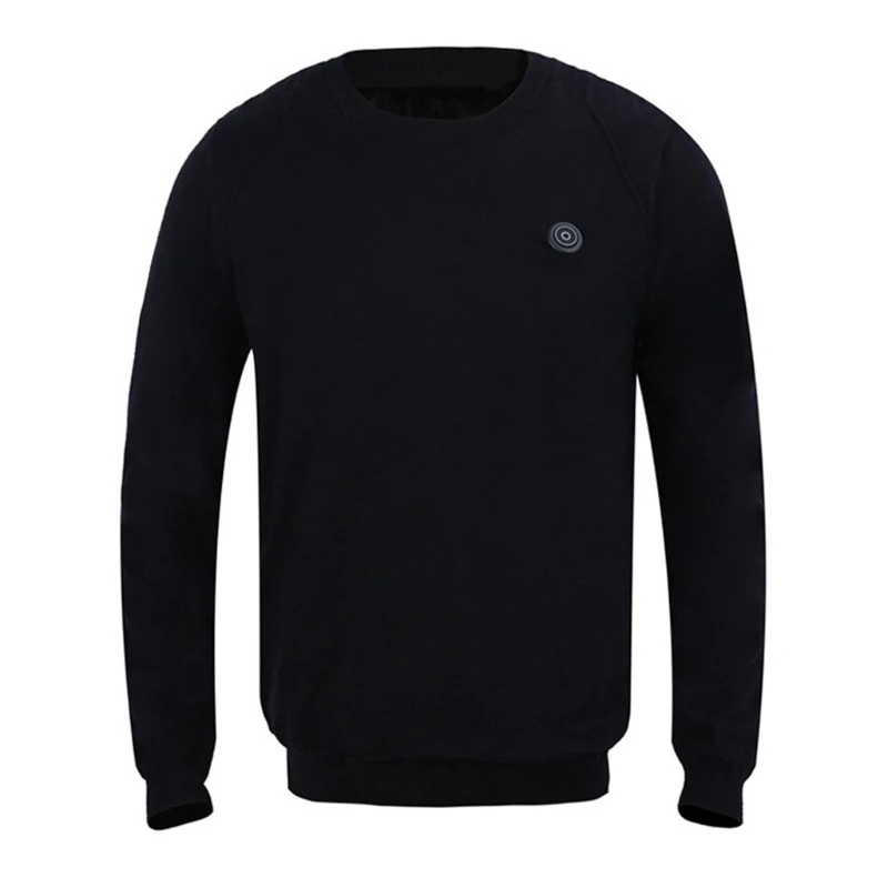 

Intelligent Heated Sweater Men USB Electric Sweatshirt Warm Heating Jumpers Top