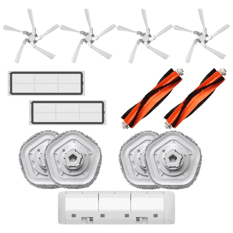 

Main Brush Side Brush Hepa Filter Mop Cloth Main Brush Cover For Xiaomi Dreame W10 Vacuum Cleaner Spare Parts