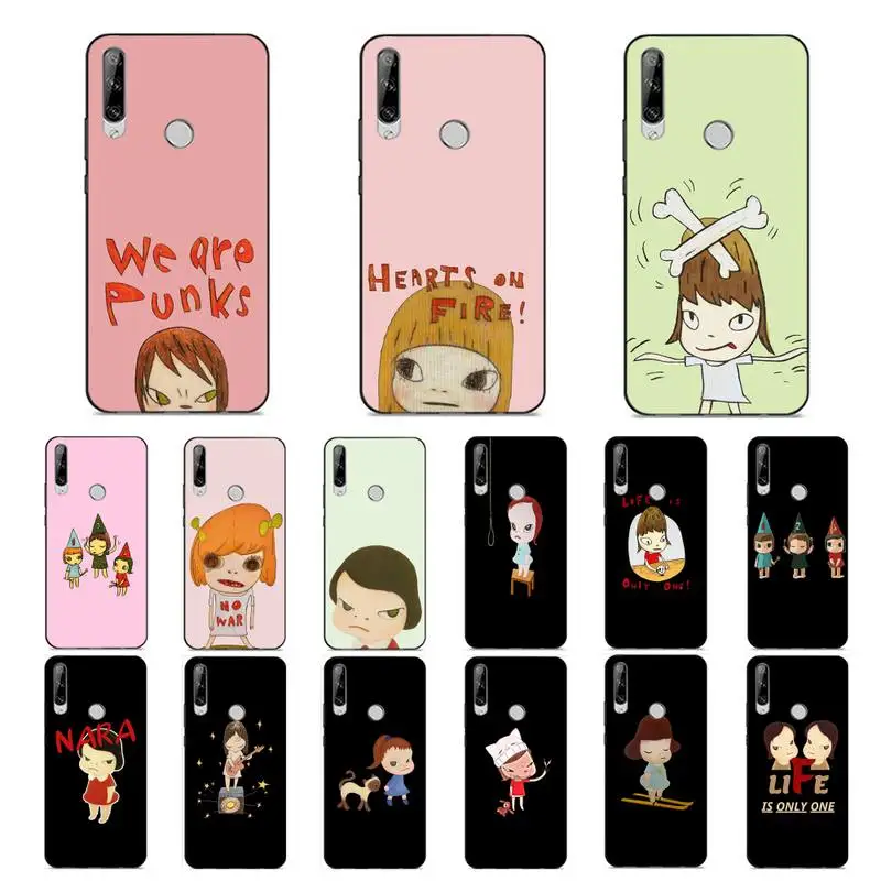 

MaiYaCa art cartoon Yoshitomo Nara Phone Case for Huawei Y 6 9 7 5 8s prime 2019 2018 enjoy 7 plus