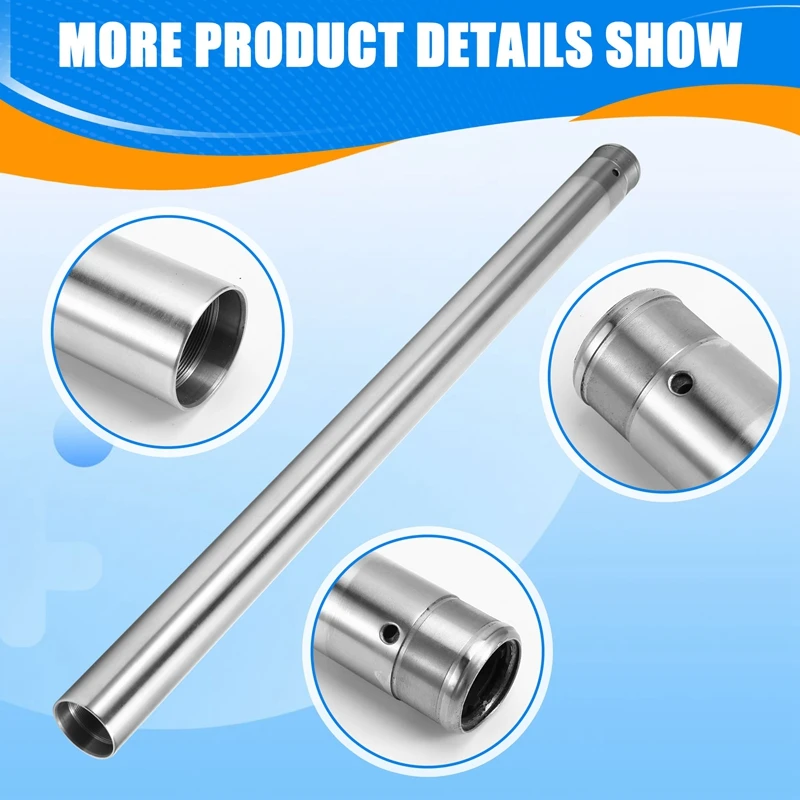 Сменная трубка головки вилки прямая для KAWASAKI Ninja 400 EX400 передняя