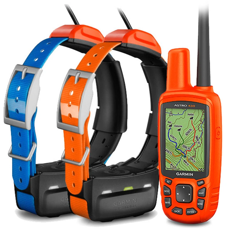 Surrogate Shopping Original Jiaming Garmin Astro 430 2 Necklet Set GPS Sports Dog Handheld Tracking Navigator