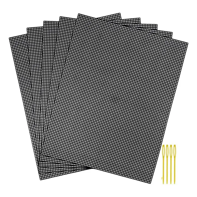 

Холщовые листы для вышивки, 5 шт., 4 спицы, 10,2X13,1 дюйма