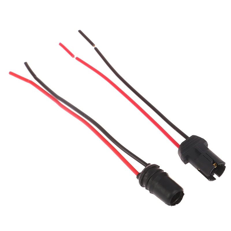 Фото 10 шт. DC12V T10 W5W 194 168 розетка держатель габаритного светильника разъем жгута проводов лампы запасные части автомобиля №3