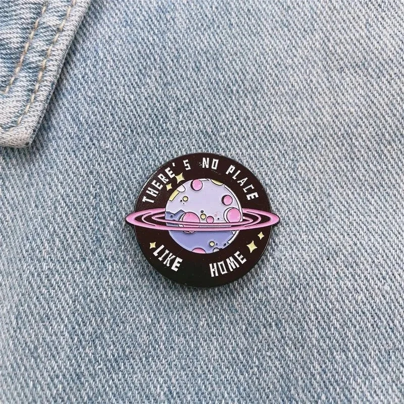 Рекламные значки мультяшное круглое пространство космическая планета