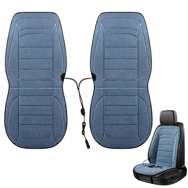 

Чехол для автомобильного сиденья с подогревом, обогревающие автомобильные подушки, защитный чехол для большинства автомобилей, грузовиков, внедорожников или фургонов
