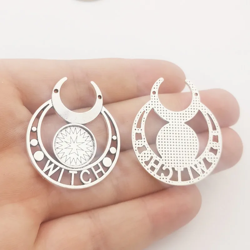 3 шт. подвеска в виде Луны и пентаграммы |