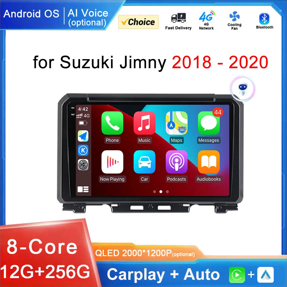 Android 9 GPS Navi Для Suzuki Jimny 2018-2020 Автомобильный Мультимедийный Плеер 'сенсорный
