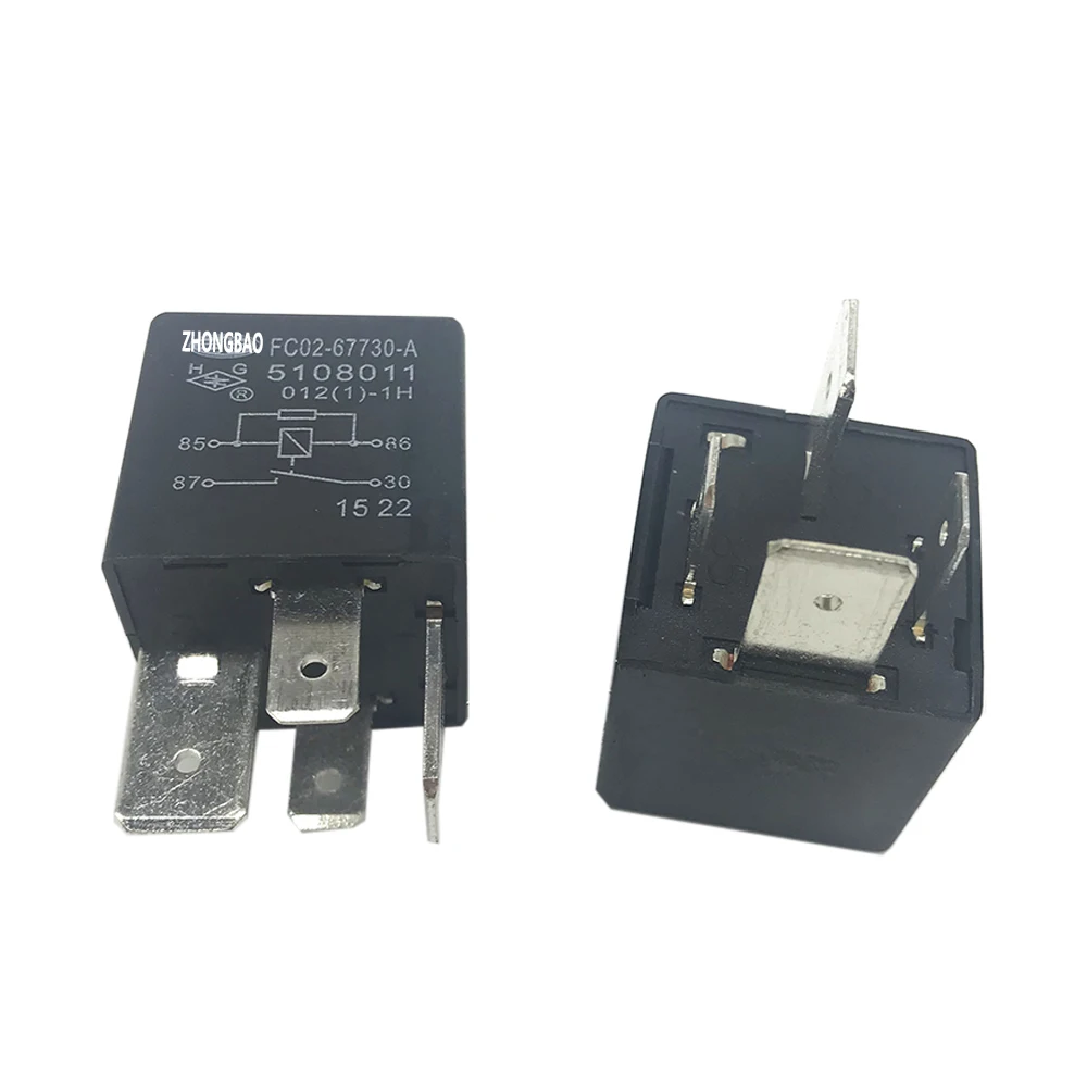 

Реле 5108011-012 -- 1H 12V 30A FC02-67730 4