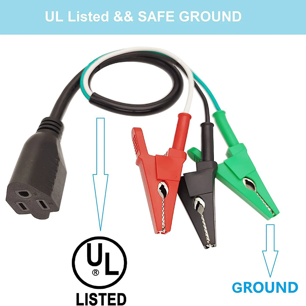 

Heavy Duty HVAC Tools Adapter Cord Power Extension Tool for Vacuum Pumps
