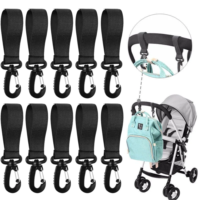 

5/2pcs Car Seat Back Hooks Hanger Headrest Mount Storage Hook Rotate Stroller Accessory Auto Coat Bag Hanger Baby Carriage Hook