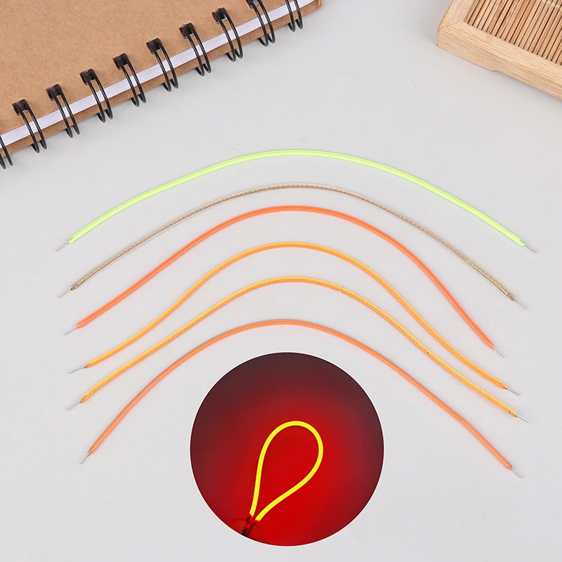 

Led Soft Filament Bulb Filament DIY Spiral Bulb Filament DC3V 185mm Diode Flexible Filament Lighting Accessories Parts 1PC