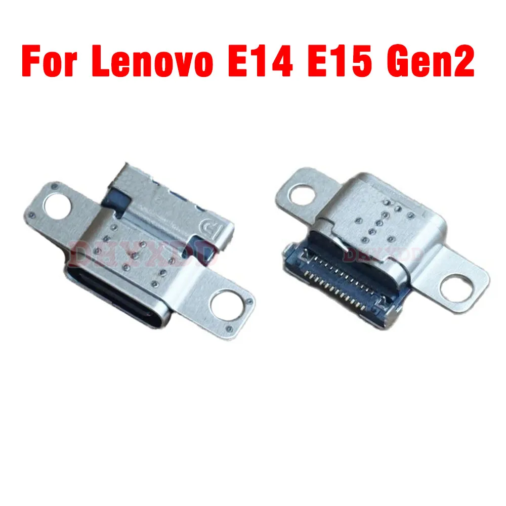 

2X For Lenovo ThinkPad R14 L14 E14 E15 L15 Gen2 Type-C USB Female Charging Port DC Power Jack Connector Repair Parts Replacement