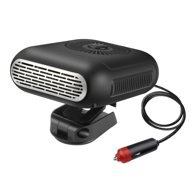 

Portable Car Heater Fan Anti-Fog 12V 24V Fan Windshield Defroster Auto Warmer Air Blower Vehicle Demister Heating Dryer R2LC